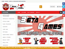 Tablet Screenshot of betagames.it